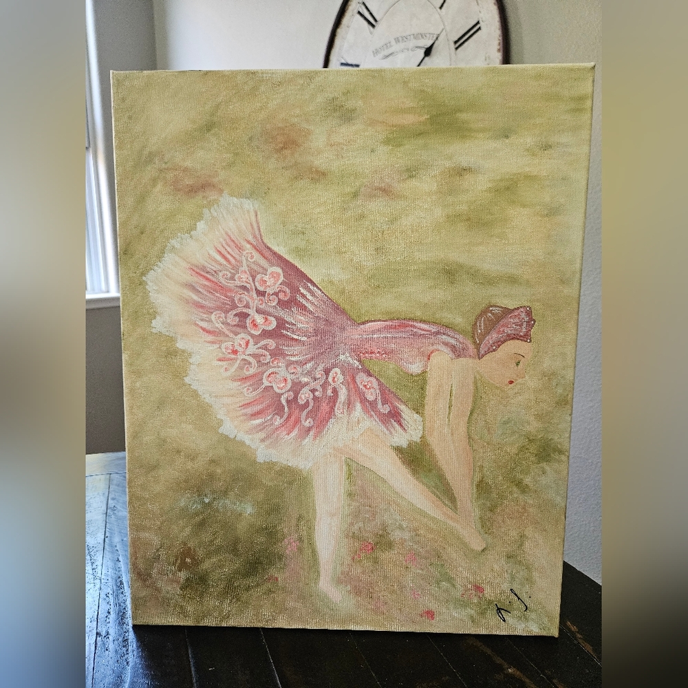 Ballerina Canvas Art